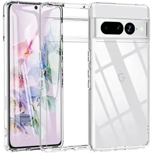 RASENA pour Google Pixel 7 Pro Coque, Pixel 7 Pro Coque de téléphone Portable Ultra Mince, Anti-Jaune, Anti-ChocTPU Bumper Case pas cher