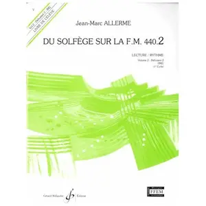 BILLAUDOT DU SOLFEGE SUR LA F.M. 440.2 - LECTURE/RYTHME - ELEVE pas cher