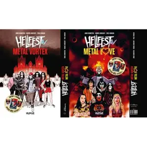 Rouquemoute Eds Coffret Hellfest: Coffret 2 albums : Hellfest Metal Vortex ; Hellfest Metal Love + affiche HELL offerte ! pas cher