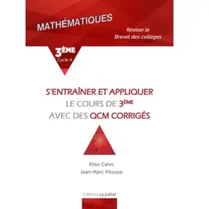 Maths 3ème Cycle 4 Brevet des collèges, S'entraîner avec des QCM corri... pas cher