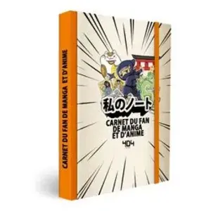 ISBN 404 Editions Carnet du fan de manga et d'anime pas cher