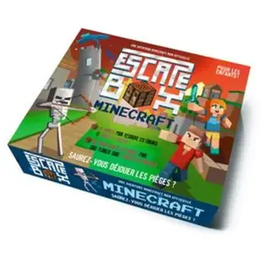 ISBN 404 Editions Escape Box Minecraft pas cher
