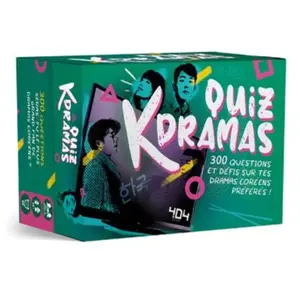 404 Editions Mini quiz Kdrama : 300 questions ! pas cher