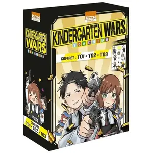 Coffret de livres - Kindergarten Wars - Tomes 1 à 3 - 3 volumes - Aventure - Humour pas cher