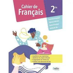 ISBN Belin Éducation Français 2de - Cahier De L'élève pas cher