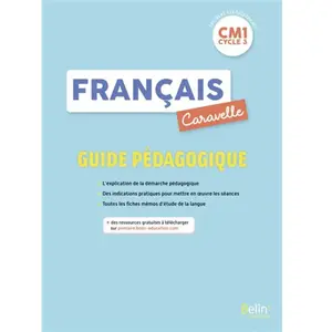 Belin Éducation Français Cm1 Caravelle - Guide Pédagogique pas cher