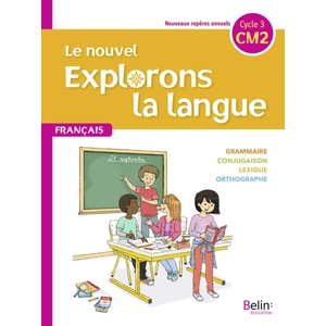 ISBN Belin Éducation Français Cm2 Le Nouvel Explorons La Langue pas cher