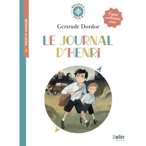 ISBN Belin Éducation Le journal d'Henri pas cher