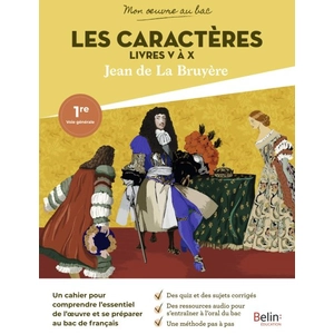 Comparateur de prix : Belin Éducation Les Caractères Livres 5 À 10 - Jean De La Bruyère