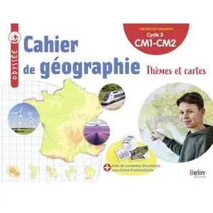 Comparateur de prix : Belin Éducation Histoire-géographie CM1-CM2 Cahier de géographie