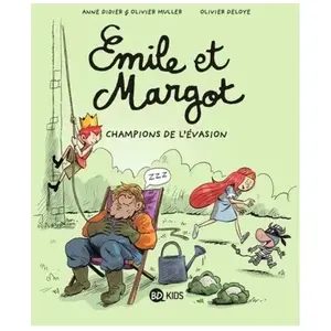 Bd Kids Emile Et Margot - Tome 12 - Champions De L'évasion pas cher