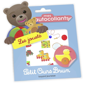 Mes autocollants Petit Ours Brun - Les jouets pas cher