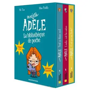 Mortelle Adèle : La Bibliothèque De Poche : Tomes 1 À 3 pas cher