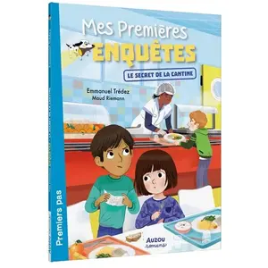 Auzou Éditions Mes Premières Enquêtes Tome 17 - Le Secret De La Cantine pas cher