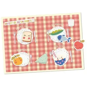 AUZOU Ma pochette d'aimants - dans mon assiette pas cher