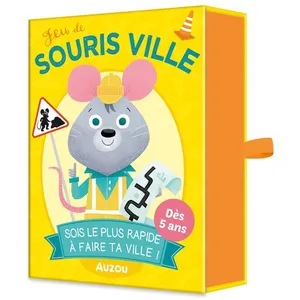 Jeu de cartes Auzou Mon jeu de Souris-Ville pas cher