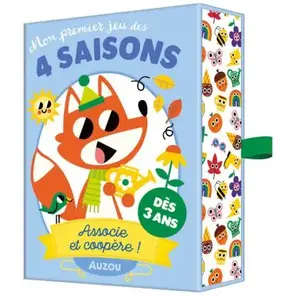 AUZOU Mon premier jeu des 4 saisons : associe et coopère ! pas cher