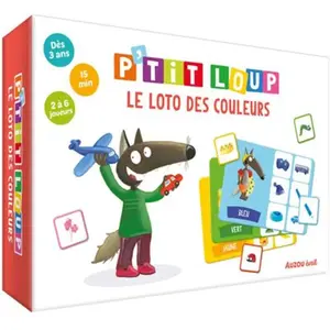 AUZOU P'tit loup - le loto des couleurs pas cher