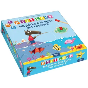 Auzou Éditions P'tit Loup Ma pêche à la ligne des couleurs: 2 an(s) pas cher