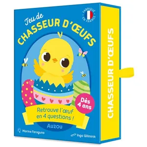 Jeu d'ambiance Auzou Chasseur d'oeufs pas cher