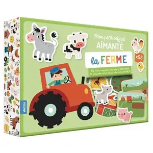 Comparateur de prix : Auzou Éditions Mon petit coffret aimanté - la ferme