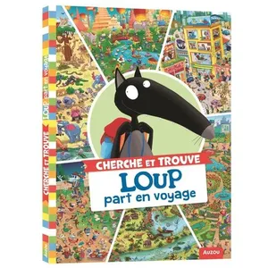 Auzou Éditions Cherche & trouve loup part en voyage pas cher