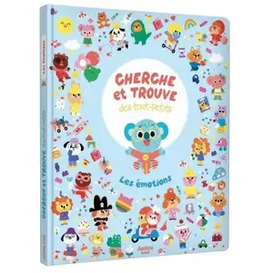 Comparateur de prix : Auzou Eveil Livre Cherche et trouve des tout-petits - Les émotions