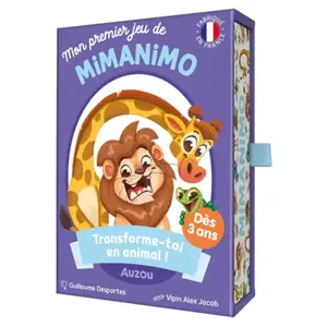 Auzou Jeux de cartes - Mon premier jeu de Mimanimo pas cher