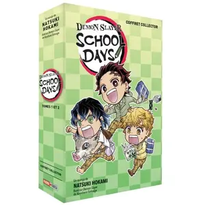 Panini comics Coffret en 2 volumes: Tome 1, Les retards sont strictement interdits ! ; Tome 2, Nocturne à l'école des pourfendeurs pas cher