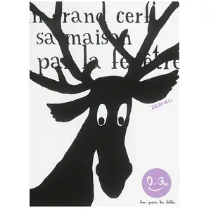 Seuil Dans Sa Maison, Un Grand Cerf