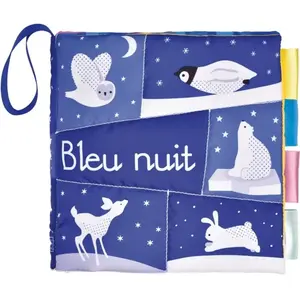 Bleu Nuit - Un Livre En Tissu RaffinÃ© pas cher