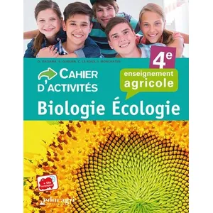 Educagri Biologie Écologie 4e Enseignement Agricole - Cahier D'activités pas cher