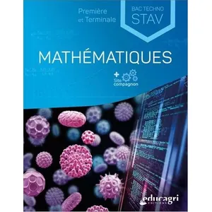 Educagri Mathématiques Première Et Terminale Bac Technologique Stav pas cher