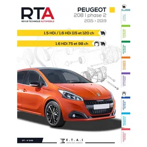 ETAI Revue technique auto pour PEUGEOT: 208 (Ref: 27904) pas cher