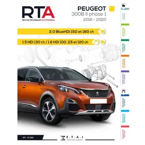 ETAI Revue technique auto pour PEUGEOT: 3008 (Ref: 28241) pas cher