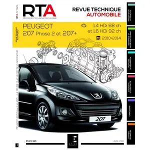 ETAI Revue technique auto pour PEUGEOT: 207, 207+ (Ref: 27205) pas cher