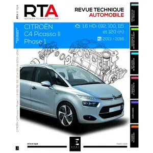 ETAI Revue technique auto pour CITROËN: C4 Picasso (Ref: 27204) pas cher