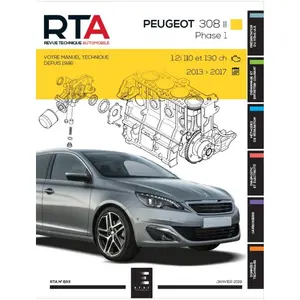ETAI Revue technique auto pour PEUGEOT: 308 (Ref: 27792) pas cher