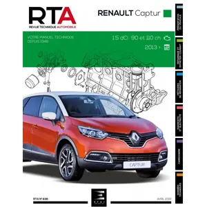 ETAI Revue technique auto pour RENAULT: Captur (Ref: 27795) pas cher