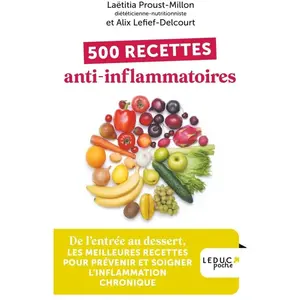 Leduc S. 500 recettes anti-inflammatoires pas cher
