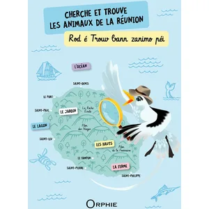 Orphie G.doyen Editions Cherche et trouve les animaux de la réunion pas cher