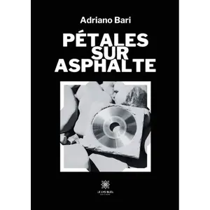 Le Lys Bleu Pétales sur asphalte pas cher