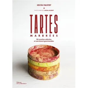 Editions de la Martinière Tartes Marbrées - 50 Recettes Colorées Et Carrément Gourmandes pas cher