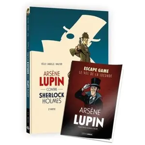 Bamboo Editions Arsène Lupin Contre Sherlock Holmes Tome 2 - Avec L'escape Game Le Vol De La Joconde Offert pas cher