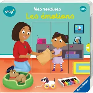 Ravensburger play+, Mes routines - Les émotions, Livre, Premier âge, bébé pas cher