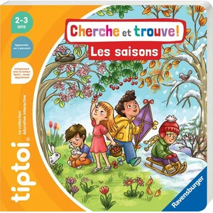 Ravensburger-tiptoi®-Livre interactif-Cherche et trouve Les saisons-Jeu éducatif électronique,sans écran-A partir de 2 ans-13099009