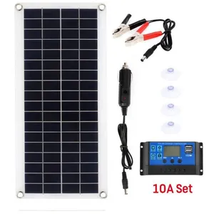 Panneau solaire,Kit de panneaux solaires 1000W 12V,chargeur USB,étanch...Vendu parcdiscount