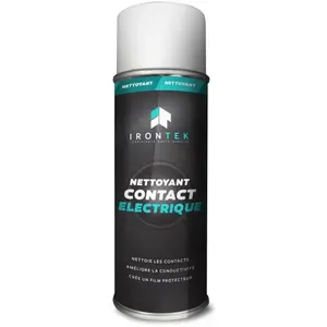 IRONTEK Nettoyant contact électrique - 400 ML pas cher