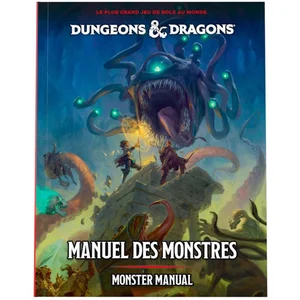 Wizards of the Coast Donjons et Dragons - Monster Manual 2025 - Français (Français) pas cher