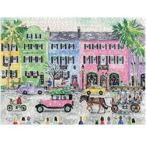 Galison Puzzle -1000 piece: Michael Storrings Christmas in Charleston